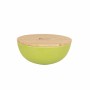 Bol Percutti Mélamine Marron Vert 18,9 x 18,9 x 8,5 cm Bambou (4 Unités)