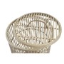 Basket set DKD Home Decor Natural Light brown Bamboo (2 Pieces)