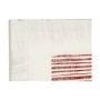 Canvas Gift Decor White Pink Stripes With relief 110 x 60 x 2,5 cm (2 Units)