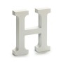 Letter Pincello H White 2 x 16 x 14,5 cm (24 Units)