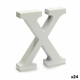 Lettre Pincello X Blanc 2 x 16 x 14,5 cm (24 Unités)