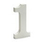 Number Pincello 1 White 1,8 x 21 x 17 cm (12 Units)