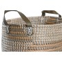 Basket set DKD Home Decor Brown Natural Polyurethane Seagrass Tropical 45 x 35 x 18 cm 45 x 34 x 27 cm 2 Pieces