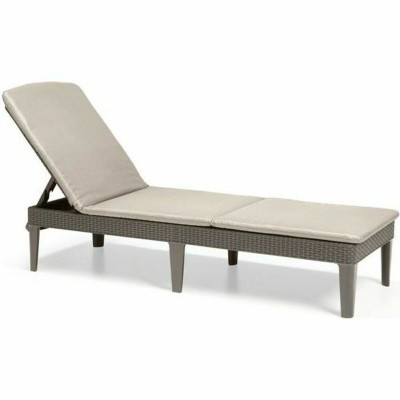 Chaise longue Algon Allibert Marron 187 x 58 x 29 cm