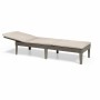 Chaise longue Algon Allibert Marron 187 x 58 x 29 cm