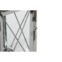 Lantern set DKD Home Decor Black Crystal Steel Modern Chromed 18 x 18 x 43 cm (2 Pieces)