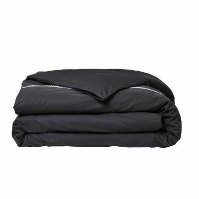 Duvet cover set TODAY Percale Black Grey Anthracite 240 x 260 cm