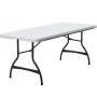 Folding Table Lifetime White 182 x 73,5 x 76 cm 182 x 74 x 76 cm
