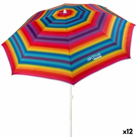 Umbrella Aktive Multicolour 180 x 185 x 180 cm (12 Units)