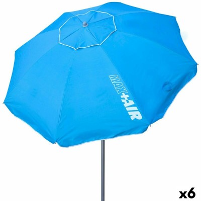 Parapluie Aktive Bleu 220 x 207,5 x 220 cm (6 Unités)
