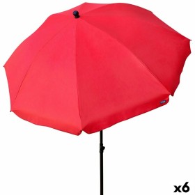 Umbrella Aktive Red 240 x 230 x 240 cm (6 Units)