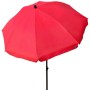 Umbrella Aktive Red 240 x 230 x 240 cm (6 Units)