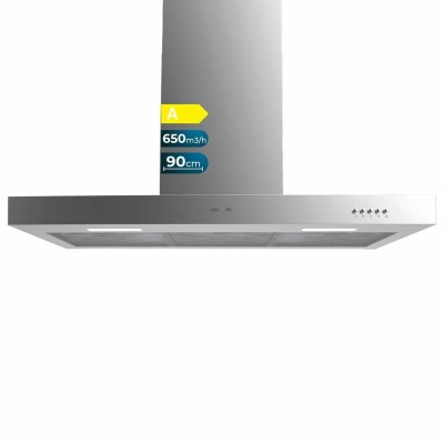 Conventional Hood Cecotec Bolero Flux TM 906500 Inox A Steel 90 x 50,5 cm