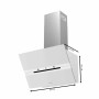 Conventional Hood Cecotec Bolero Flux DT 608010 White