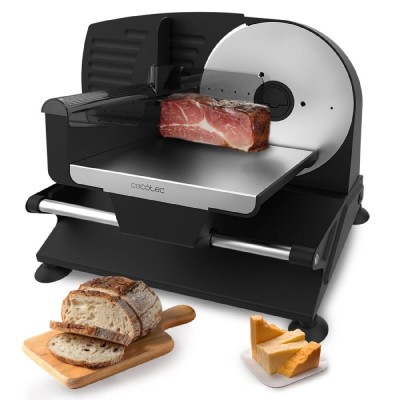 Meat Slicer Cecotec Rock’nCut Shuriken Steel 200 W Black