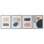 Painting DKD Home Decor S3018014 Multicolour Plastic (4 Pieces) (Refurbished A)