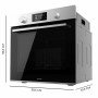 Pyrolytic Oven Cecotec Bolero Hexa P526000 Line A 2800 W 73 L