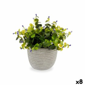 Decorative Plant Ibergarden Plastic Flowers 21 x 20,6 x 21 cm (8 Units)