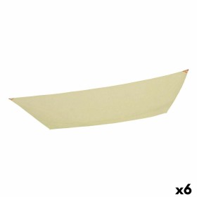 Voile d'ombrage Aktive Crème 200 x 0,5 x 300 cm Rectangulaire (6 Unités)