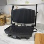 Plaque chauffantes grill TM Electron 1500 W 28 x 19 cm Acier