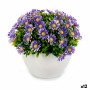 Plante décorative Ibergarden Plastique Marguerite 14 x 13 x 14 cm (12 Unités)
