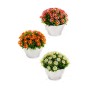 Plante décorative Ibergarden Plastique Marguerite 14 x 13 x 14 cm (12 Unités)
