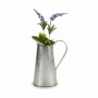 Plant pot Ibergarden Silver Zinc Pattern Milk jug 17 x 21,5 x 11,3 cm (24 Units)