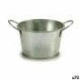 Cache-pot Ibergarden Argenté Zinc Seau 17,8 x 8 x 12,3 cm (72 Unités)