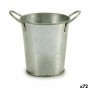 Cache-pot Ibergarden Argenté Zinc Seau 16 x 12 x 11 cm (72 Unités)
