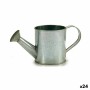 Cache-pot Ibergarden Argenté Zinc Arrosoir 24,5 x 11 x 11 cm (24 Unités)