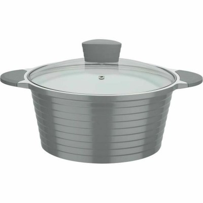 Casserole GSW Blanc Gris Céramique Aluminium fondu 2 Pièces