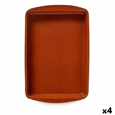 Plat de Four La Dehesa Faïence 40 x 5 x 26,5 cm (4 Unités)