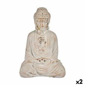 Decorative Garden Figure Ibergarden Polyresin Buddha 22,5 x 40,5 x 27 cm (2 Units)
