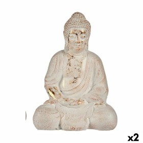 Decorative Garden Figure Ibergarden Polyresin Buddha 22,5 x 41,5 x 29,5 cm (2 Units)