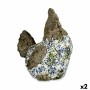 Decorative Garden Figure Ibergarden Polyresin Chicken 22,5 x 39 x 34 cm (2 Units)