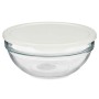 Panier-repas rond avec couvercle Pasabahce Chefs Blanc 1,135 L (4 Unités)