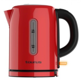 Bouilloire Taurus VINTAGE COMPACT Rouge Acier inoxydable Plastique 2400 W 1 L