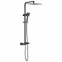 Colonne de douche Oceanic Noir ABS 30 mm 30 cm 150 mm