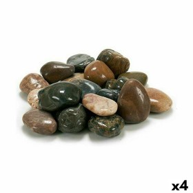 Decorative Stones Ibergarden Brown Grey 3 Kg (4 Units)