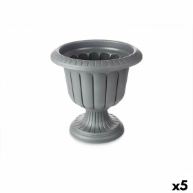 Planter Ibergarden Anthracite Plastic Wineglass 47,6 x 47 x 47,4 cm (5 Units)