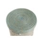 Basket set DKD Home Decor Blue White Natural Seagrass (2 Pieces)