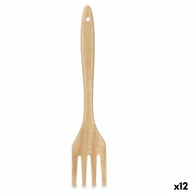 Palette de cuisine Kinvara Bois 7 x 35 x 2 cm Fourchette (12 Unités)