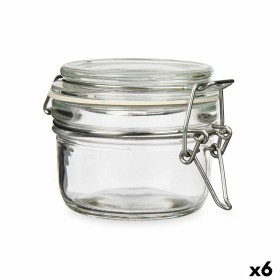 Jar Vivalto Transparent 120 ml (6 Units)