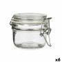 Jar Vivalto Transparent 120 ml (6 Units)
