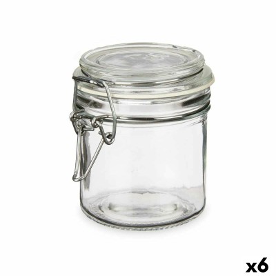 Jar Vivalto Transparent 250 ml (6 Units)