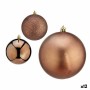 Set of Christmas balls Krist+ Brown Plastic (12 Units)