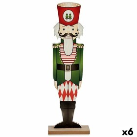 Nutcracker Krist+ White Black Red Green Wood 10 x 60 x 19 cm Nutcracker (6 Units)