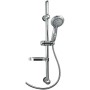 Shower Column Rousseau Grey Chrome Metal