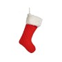 Christmas bauble Krist+ Red Cloth Christmas Stocking 28 x 4 x 46 cm (12 Units)