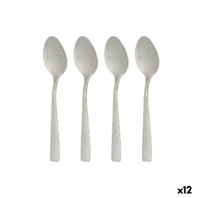 Dessert spoon set Kinvara Silver Stainless steel 2,7 x 13,5 x 0,3 cm 6 x 16,5 x 2,5 cm Dessert (12 Units)